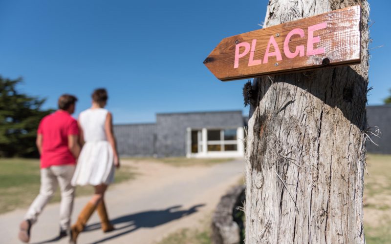 France, Morbihan (56), Saint-Pierre-Quiberon, l'Auberge des Dunes